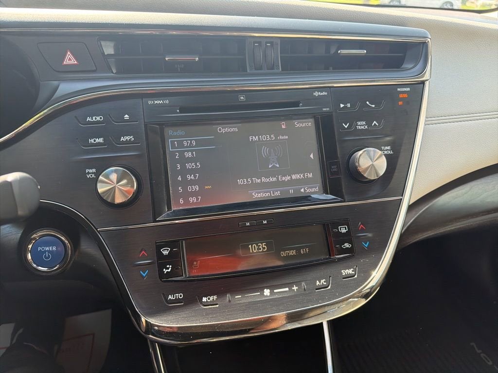 2017 Toyota Avalon Hybrid XLE Plus
