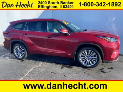2022 Toyota Highlander Hybrid Platinum